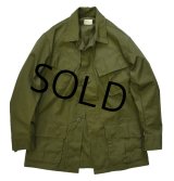 【デッドストック】60's【ビンテージ】【米軍実物】リップストップ 【ジャングルファティーグシャツ】【ファティーグジャケット】【LARGE-REGULAR】 