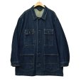 画像1: 大きめサイズ！【ビンテージ】【POLO JEANS】ポロジーンズ【デニムカバーオール】【サイズXXL】<br> (1)