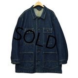 大きめサイズ！【ビンテージ】【POLO JEANS】ポロジーンズ【デニムカバーオール】【サイズXXL】 