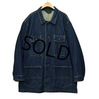 大きめサイズ！【ビンテージ】【POLO JEANS】ポロジーンズ【デニムカバーオール】【サイズXXL】 