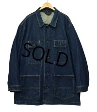 大きめサイズ！【ビンテージ】【POLO JEANS】ポロジーンズ【デニムカバーオール】【サイズXXL】 