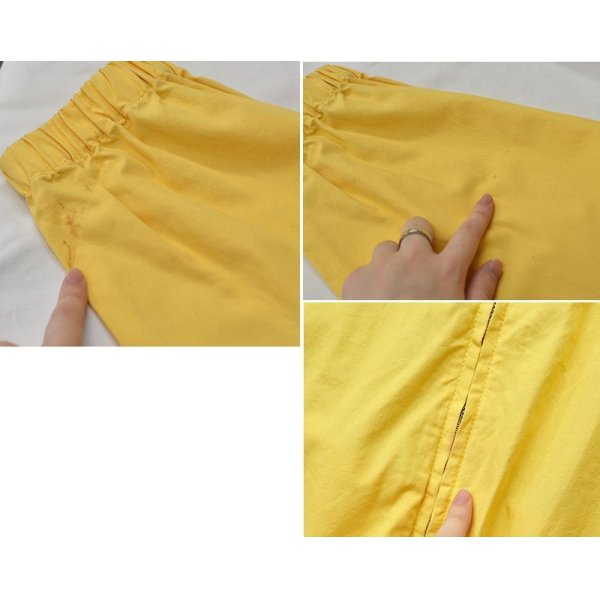 画像3: デッドストック【トミーヒルフィガー】黄色【ジップアップブルゾン】【サイズ XL】 