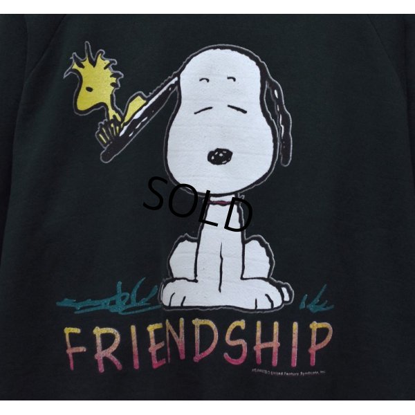 画像3: 90's ビンテージ【スヌーピー】ピーナッツ SNOOPY　PEANUTS【緑】【スウェット】 