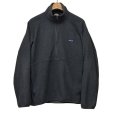 画像1: 【パタゴニア】patagonia【チャコールグレー】【シンチラフリース】ハーフジップ【フリースジャケット】【サイズＭ】<br> (1)