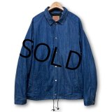 【ビンテージ】【LEVIS × Patta】【リーバイス×パタ】【デニムコーチジャケット】【サイズＸＬ】 