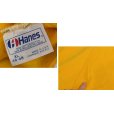 画像2: USA製【ビンテージ】Hanes【ヘインズ】黄色【CHENA HOT SPRING ALASKA】【パーカー】【サイズＸＬ】<br> (2)