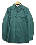 USA製【ビンテージ】【ディッキーズ】【Dickies】【緑】【ワークシャツ】【15-15 1/2】  