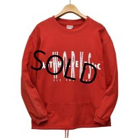 【ビンテージ】【赤】【ATHLETIC　WORKS】【スウェット】 
