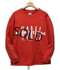 【ビンテージ】【赤】【ATHLETIC　WORKS】【スウェット】 