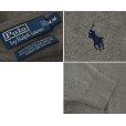 画像2: 【オールドラルフローレン】POLO RALPH LAUREN【ベージュグレー】【Vネック】【コットンセーター】【サイズＭ】 <br> (2)