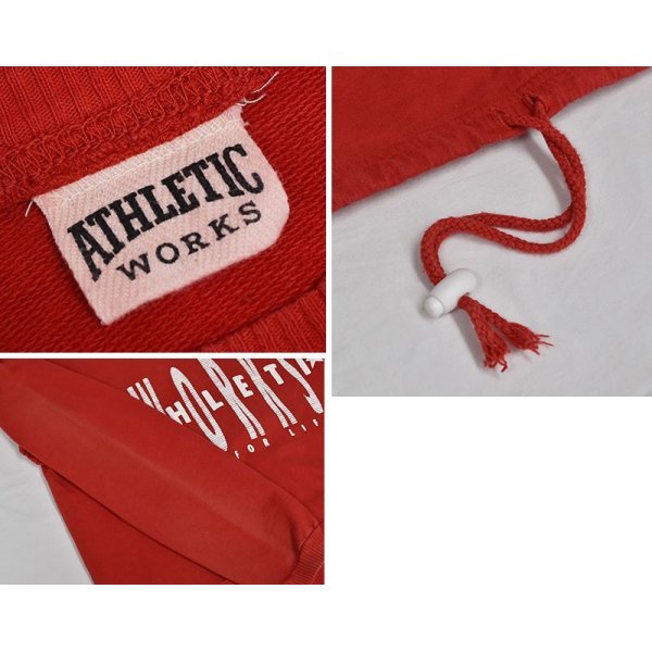 画像3: 【ビンテージ】【赤】【ATHLETIC　WORKS】【スウェット】 