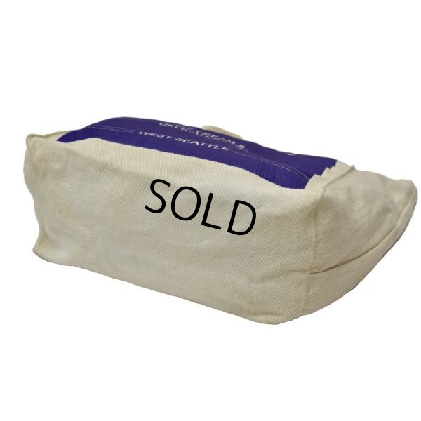 画像7: 【HUSKY】ICE CREAM & DELICATESSEN【白×紫】【トートバッグ】エコバッグ