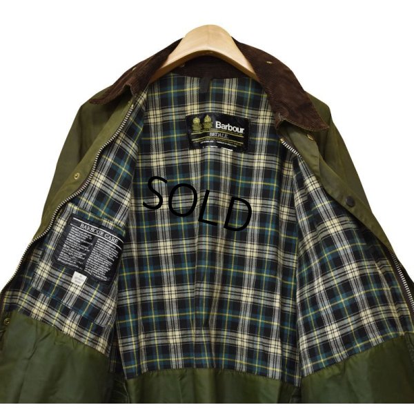 画像4: 80's【ビンテージ】【イングランド製】 【バブアー】【Barbour】ビデイル【オリーブ】【４ポケット】２ワラント【オイルドジャケット】 