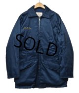 【USA製】ビンテージ【Golden Fleece】【紺】フード付き【ナイロンジャケット】【サイズ４２】 