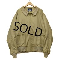 USA製【ビンテージ】woolrich【ウールリッチ】【ベージュ】【ブルゾン】【サイズＸＬ】 