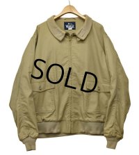 USA製【ビンテージ】woolrich【ウールリッチ】【ベージュ】【ブルゾン】【サイズＸＬ】 