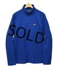 【パタゴニア】patagonia【青】ハーフジップ【フリースジャケット】【サイズＭ】 