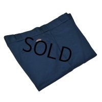 USA製【デッドストック】【ビンテージ】【ディッキーズ】【Dickies】【ネイビー・紺】【ワークパンツ】【36×34】 