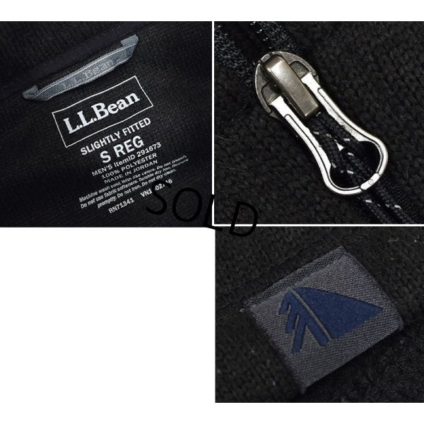 画像2: 【ビンテージ】L.L.Bean 【ＬＬビーン】【黒】【フルジップ】【フリースジャケット】【サイズＳ】 