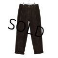 【DOCKERS】ドッカーズ【ブラウン】【２タックコーデュロイパンツ】【34×30】 