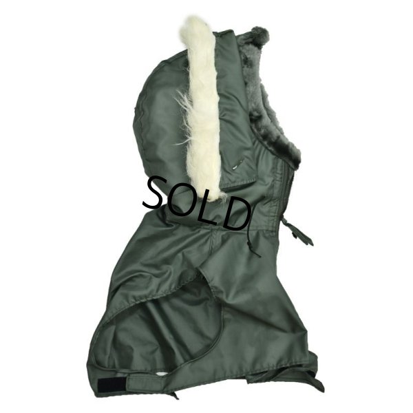 画像3: 【70’s】【デッドストック】USAF【米軍実物】ビンテージ【CWU-45/P】【フライトジャケット用 フード】【ベスト】