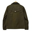 画像3: 【ランズエンド】LANDS' END【The British Millerain】【裏チェック柄】【オイルドジャケット 】【サイズXXS】<br> (3)