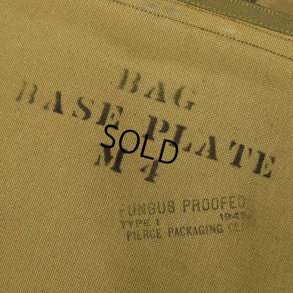 画像3: 40's【ビンテージ】ww2【米軍実物】U.S.ARMY【BASE PLATE M4】【ステンシル入り】【ショルダーバッグ】 