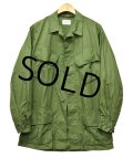【デッドストック】60's【ビンテージ】【米軍実物】【ノンリップ】【ジャングルファティーグシャツ】【ファティーグジャケット】【S-R】 