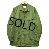 【デッドストック】60's【ビンテージ】【米軍実物】【ノンリップ】【ジャングルファティーグシャツ】【ファティーグジャケット】【S-R】 