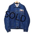 【ビンテージ】【ディズニー】【MICKY.INC】【ミッキーマウス】【デニムジャケット】【Gジャン】【サイズＸＸＬ】 