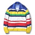 画像1: 【ラルフローレン】POLO RALPH LAUREN【ボーダー柄コットンブルゾン】【スウィングトップ】【サイズＬ】<br> (1)