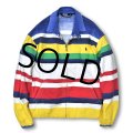 【ラルフローレン】POLO RALPH LAUREN【ボーダー柄コットンブルゾン】【スウィングトップ】【サイズＬ】 