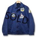 60's【米軍実物】U.S.NAVY【ビンテージ】【ユーティリティジャケット】 【紺】【サブマリンジャケット】【US38】 