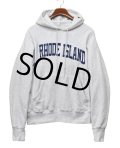 【90's】USA製【ビンテージ】グレー【RHODE ISLAND】【スウェットパーカー】 