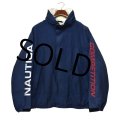 【ビンテージ】【nautica】【ノーティカ】【紺】【ブルゾン】【サイズＬ】 