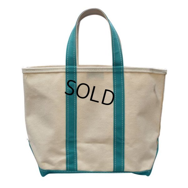 画像4: 程度良好!!【ビンテージ】【USA製】【L.L.bean】【L.L.ビーン】【キャンバス】【トートバッグ】【THE FAMILY Center at Exeter Hospital】【白×エメラルド】 