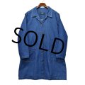 90's~【ビンテージ】【ORVIS】オービス【デニムコート】 ショップコート【レディース古着】【サイズM〜L】 