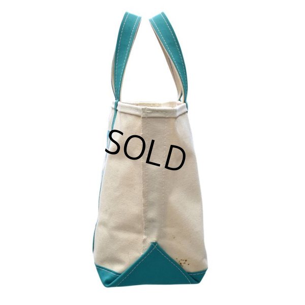 画像6: 程度良好!!【ビンテージ】【USA製】【L.L.bean】【L.L.ビーン】【キャンバス】【トートバッグ】【THE FAMILY Center at Exeter Hospital】【白×エメラルド】 