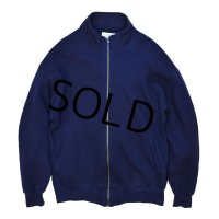 90's【USA製】【ビンテージ】【ＬＬビーンｘラッセル】L.L.bean【紺】フルジップ【スウェットカーディガン】【サイズＬ】 