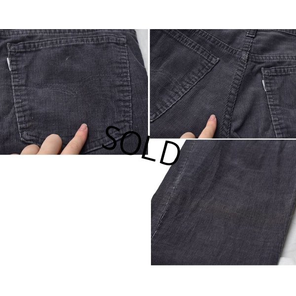 画像4: 80's〜【ビンテージ】【USA製】【LEVI'S】【リーバイス５１７】ブーツカット【グレー】【コーデュロイパンツ】【517】【W33程度】 