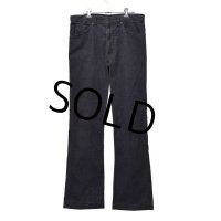 80's〜【ビンテージ】【USA製】【LEVI'S】【リーバイス５１７】ブーツカット【グレー】【コーデュロイパンツ】【517】【W33程度】 