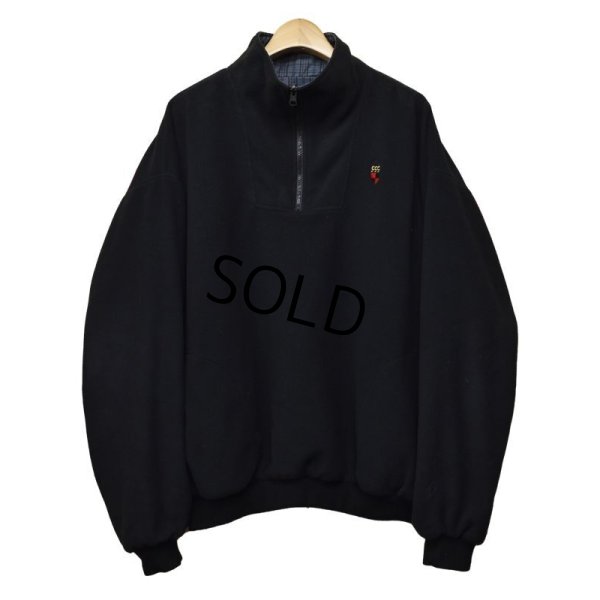 画像5: 【USA製】【ビンテージ】【Roche】【チェックナイロン×ポーラテックフリース】リバーシブル【ハーフジップ】【プルオーバージャケット】【サイズXL】 