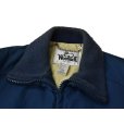 画像4: 80's~ 【USA製】【ビンテージ】【ウールリッチ】woolrich【青】【中綿入り】【フルジップジャケット】ジャケット 【サイズM】<br> (4)