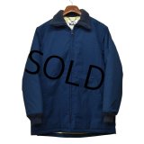 80's~ 【USA製】【ビンテージ】【ウールリッチ】woolrich【青】【中綿入り】【フルジップジャケット】ジャケット 【サイズM】 