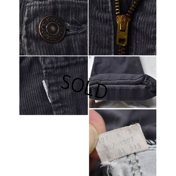 画像2: 80's〜【ビンテージ】【USA製】【LEVI'S】【リーバイス５１７】ブーツカット【グレー】【コーデュロイパンツ】【517】【W33程度】 