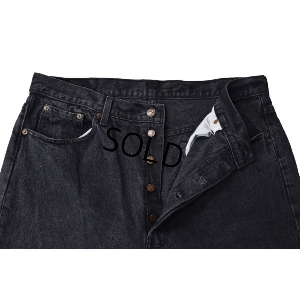 画像4: 【ビンテージ】【USA製】【LEVI'S】【リーバイス５０１】501【ブラックデニム】【デニムパンツ】【38x30】 