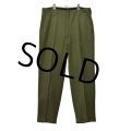 【ビンテージ】【筆記体】【L.L.bean】ＬＬビーン【緑】【ウールサージパンツ】【Ｗ38程度】 