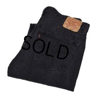 【ビンテージ】【USA製】【LEVI'S】【リーバイス５０１】501【ブラックデニム】【デニムパンツ】【38x30】 