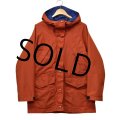 【USA製】【ビンテージ】【Chinook Sport】【オレンジ×青】【ゴアテックス】【マウンテンパーカー】【レディース古着】 