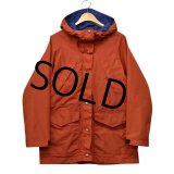 【USA製】【ビンテージ】【Chinook Sport】【オレンジ×青】【ゴアテックス】【マウンテンパーカー】【レディース古着】 